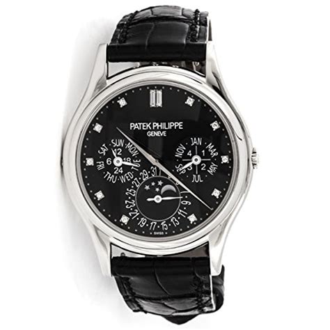 patek philippe grand complications moonphase 37mm platinum watch 5140p-013|Patek Philippe Perpetual Calendar Grand Complications 5140P.